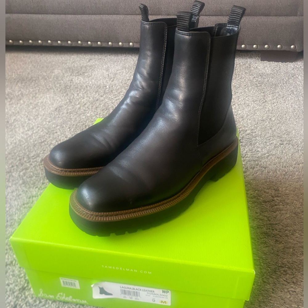 Sam Edelman Laguna black boots